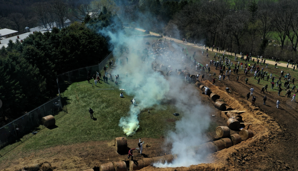 Police Pepper Spraying Protesters: Chaos at Wisconsin Dog Facility Raid